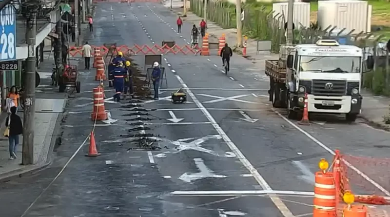 Iniciadas as obras do viaduto na Rua Benjamin Constant, em Juiz de Fora