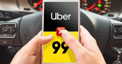 Motoristas da Uber e 99 protestam por remuneração justa e segurança