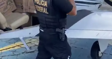 Polícia Federal apreende avião da Igreja Quadrangular com 290 kg de drogas