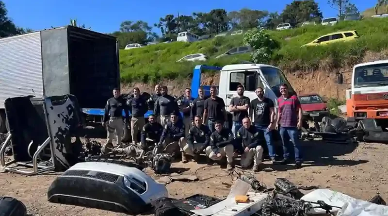 Mais de R$ 1 milhão em peças de carros furtadas são recuperadas em Juiz de Fora