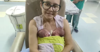 Mulher anuncia gravidez de trigêmeos e marido foge